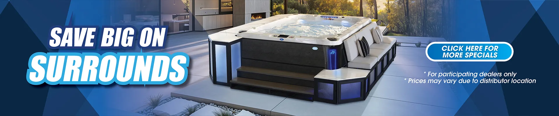 Calspas hot tub being used in a family setting - Augusta Richmond